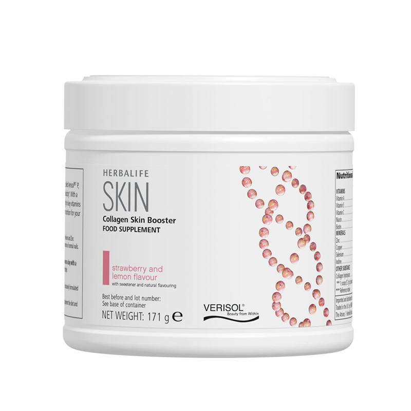 Collagen SKIN Booster-Φράουλα Λεμόνι-171γρ
