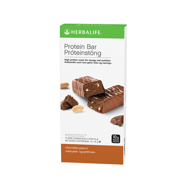 Protein Bars Chocolate Peanut 14 bars per box