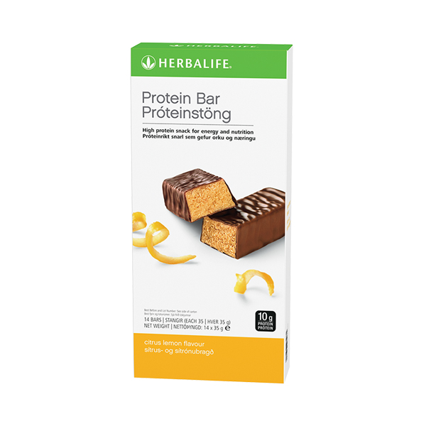 Protein Bars Citrus Lemon 14 bars per box