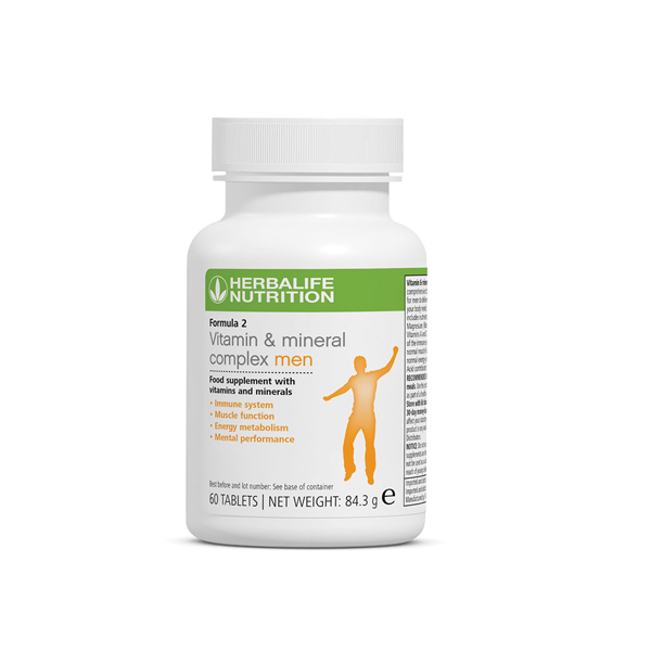 Formula 2 - Vitamin & Mineral Complex Men's 60 tablets