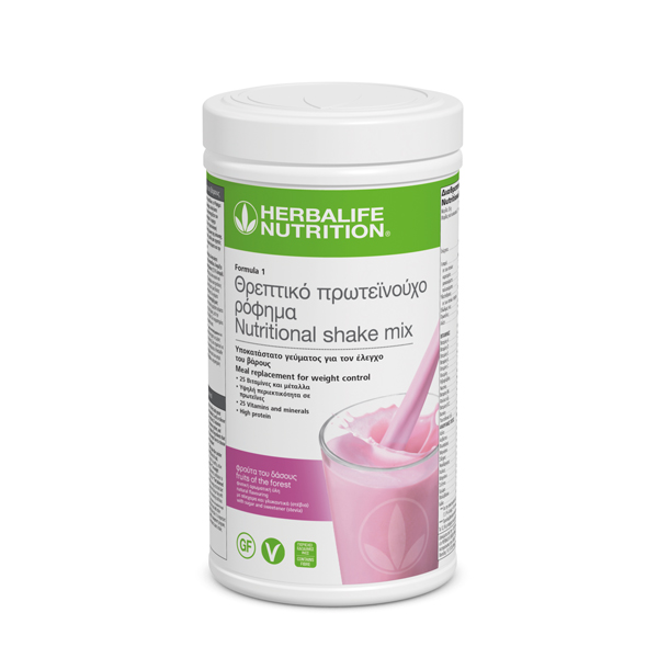 Formula 1 Nutritional Shake Mix Fruits of the Forest 550 gr