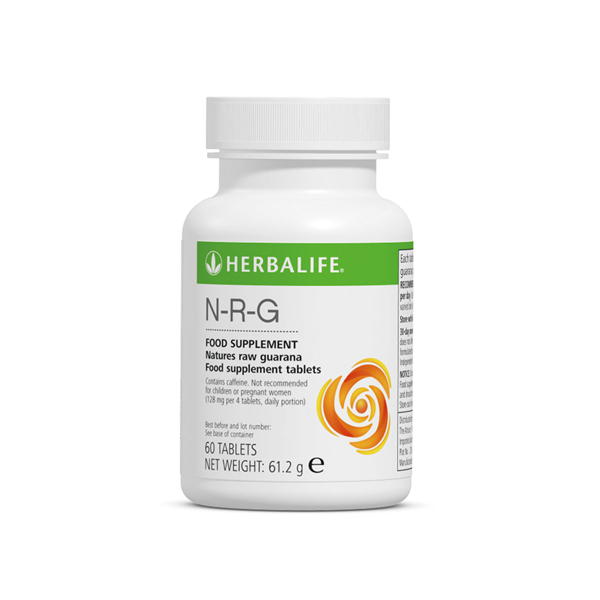 N-R-G Nature’s Raw Guarana 60 tablets