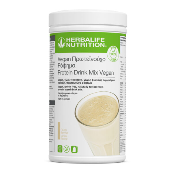 Vegan Πρωτεϊνούχο Ρόφημα Βανίλια 560g(PDM)