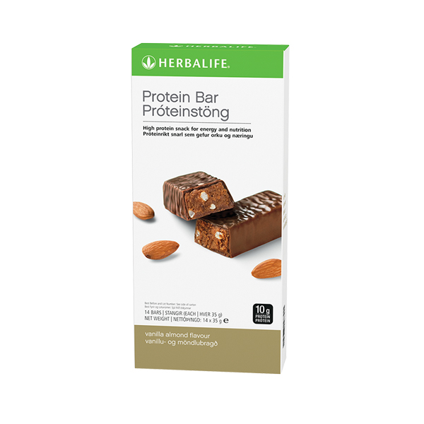 Protein Bars Vanilla Almond 14 bars per box